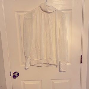White light sweater top